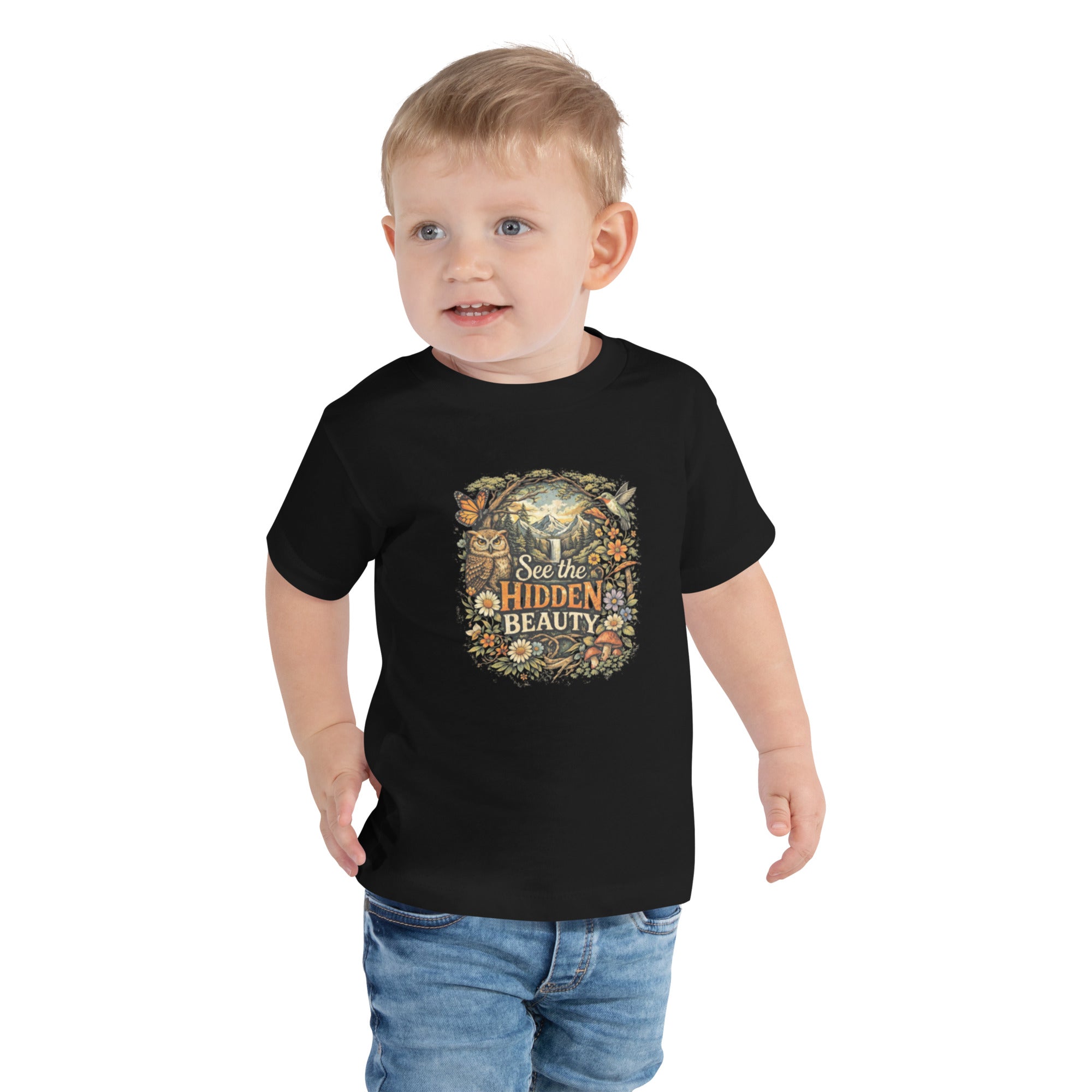 See The Hidden Beauty Unisex Toddler Short Sleeve Tee | Inspirational Positive Message Shirt